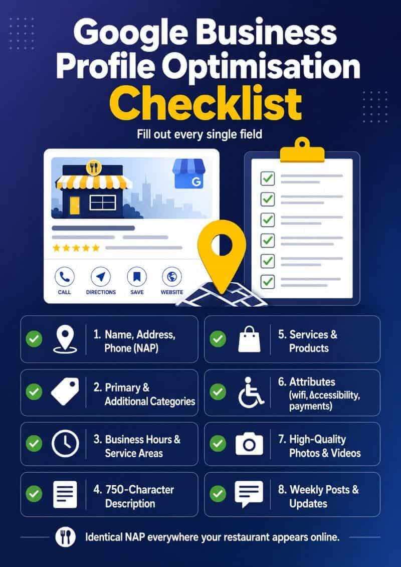 Google Business Profile Optimisation Checklist