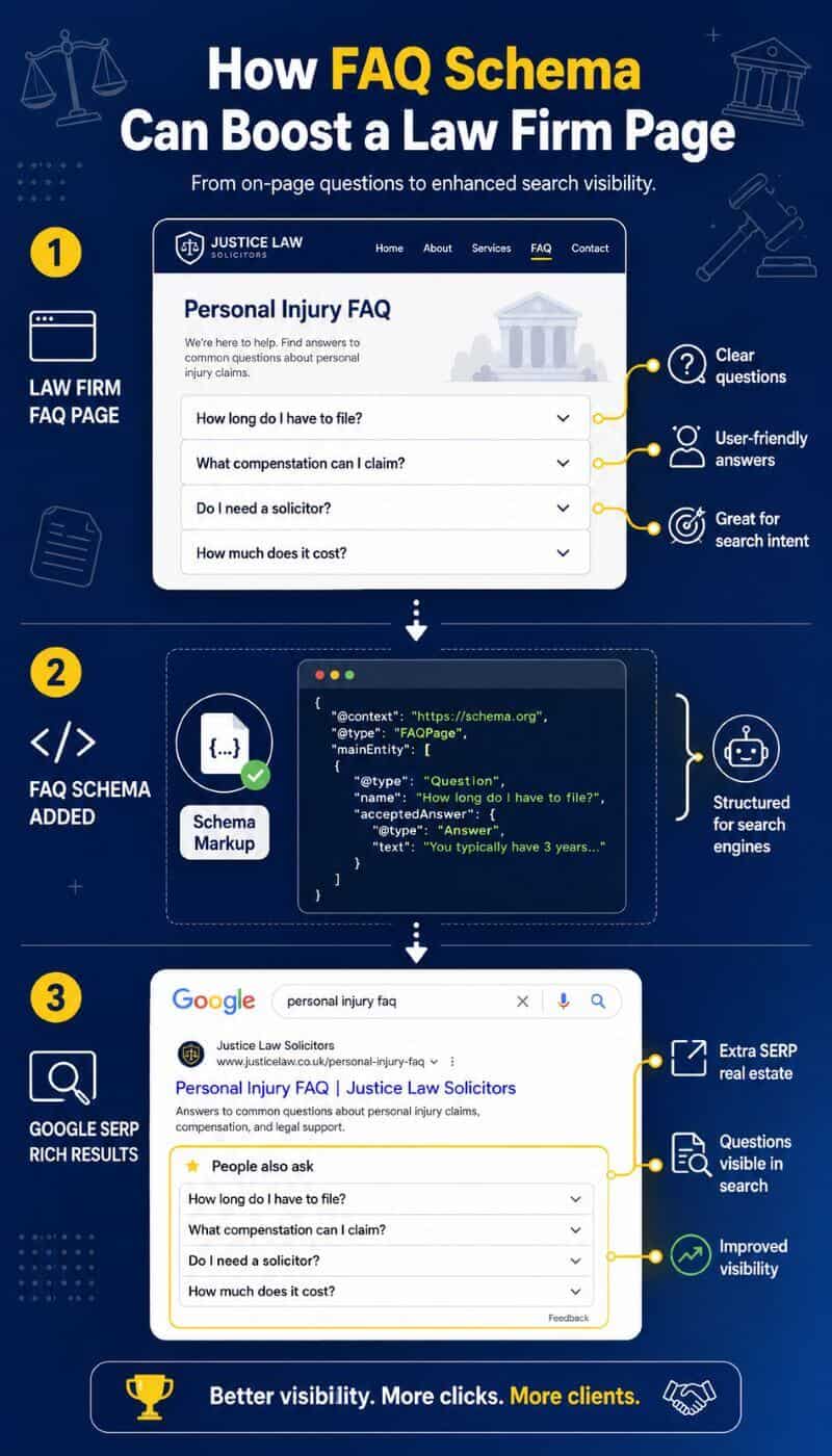 How FAQ Schema Can Boost A Law Firm Page