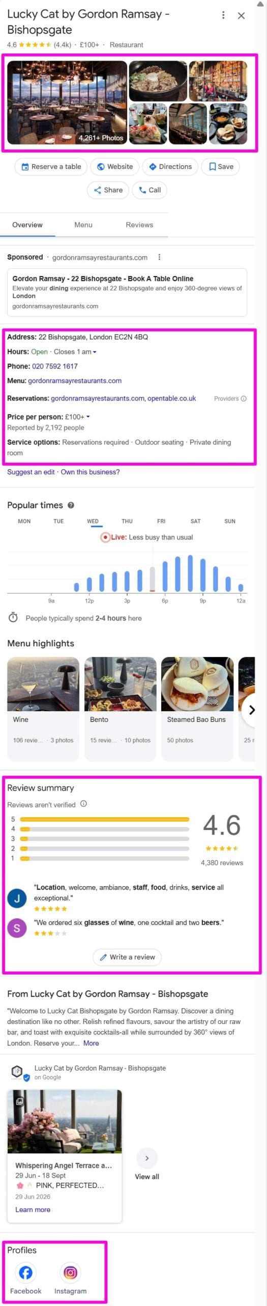 Fully Completed Google Business Porfile