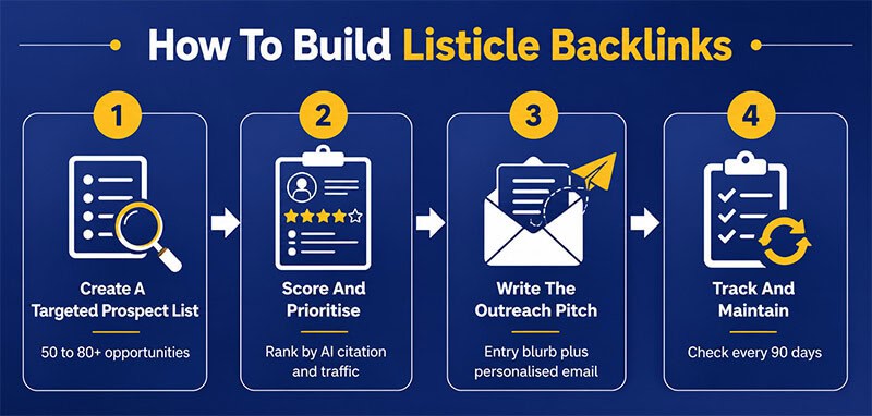 The Four-Step Listicle Process