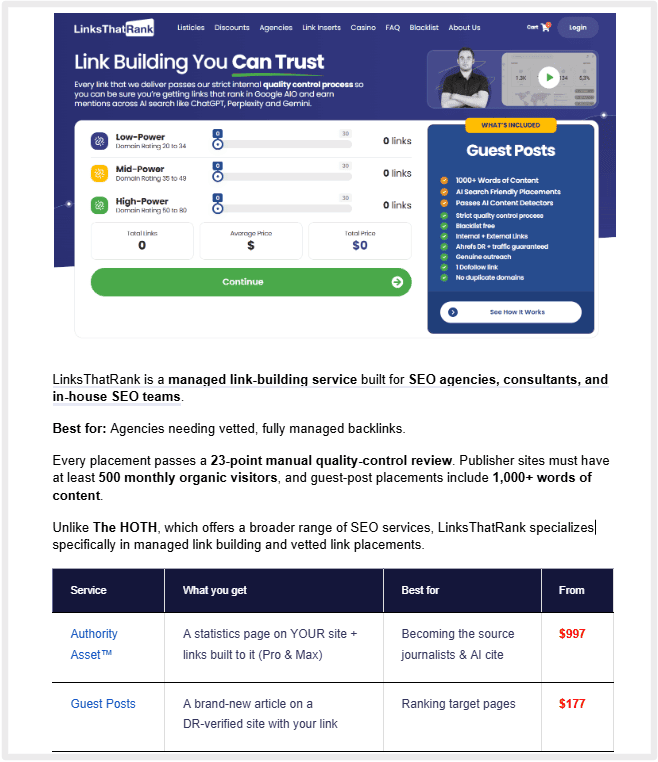 completed entry blurb in a shared Google Doc