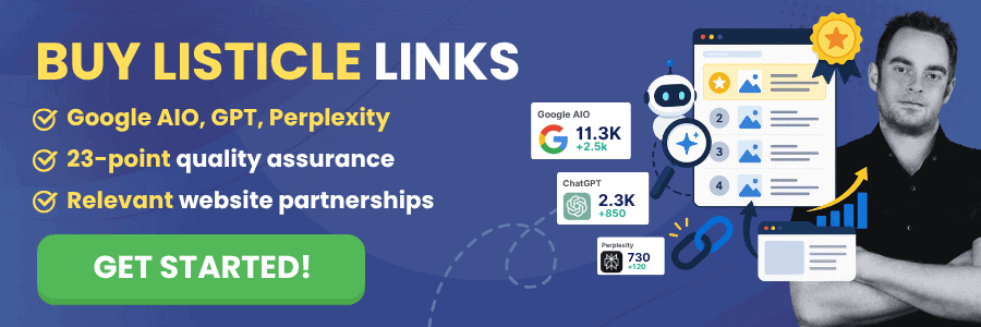 Trustworthy Listicle Services - LinksThatRank