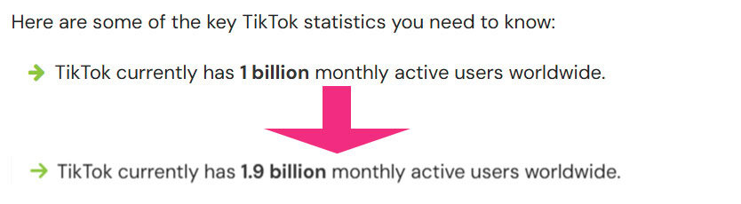 You must update your statistics often